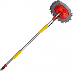 Щетка CLIM ART CA-SB-09 телескопическая с краном, щеткой из микрофибры 25см 100-170см (CLA00179)