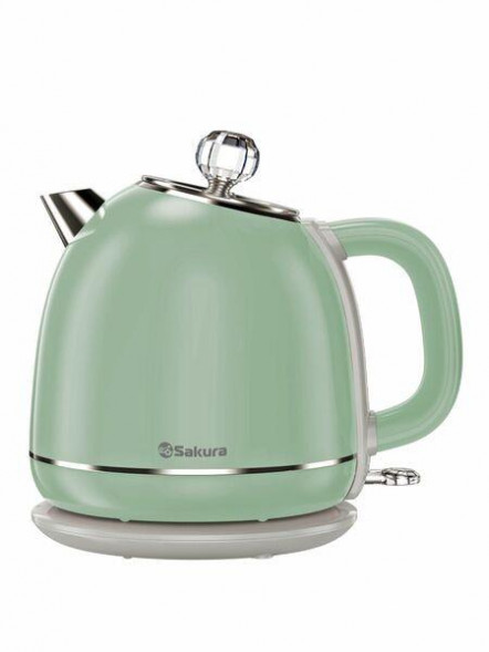 Чайник эл. SAKURA SA-2187GR зел-сер
