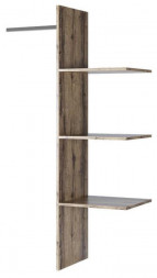 Модульная мебель АНРЭКС JAGGER Комплект полок 2DG2S цвет Дуб монастырский (1 уп.)