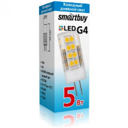 Лампа светодиодная SMARTBUY (SBL-G4220 5-64K) 5W/6400/G4