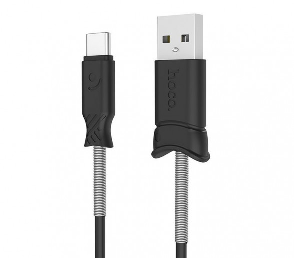 Дата-кабель Type-C HOCO X24 &quot;Pisces&quot; USB (m) - Type-C (m) 1m - черный