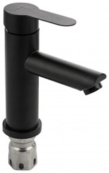 Смеситель для раковины MAGNUS 9449 Смеситель на раковину, литой корпус ЧЁРНЫЙ, из нержавеющей стали марки 304