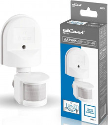 Датчик движения DUWI 25823 0 Датчик движения настенный, DD-01, белый