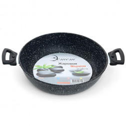 Жаровня ЭСТЕТ ЭТ-70428 Жаровня &quot;Морион&quot; со съемными ручками 28 см