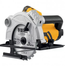 Пилы циркулярные DENZEL Пила циркулярная CS-185, 1500 Вт, 185 мм