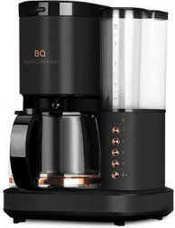 Капельная кофеварка со встроенной кофемолкой BQ CM7002 Black-Rose Gold