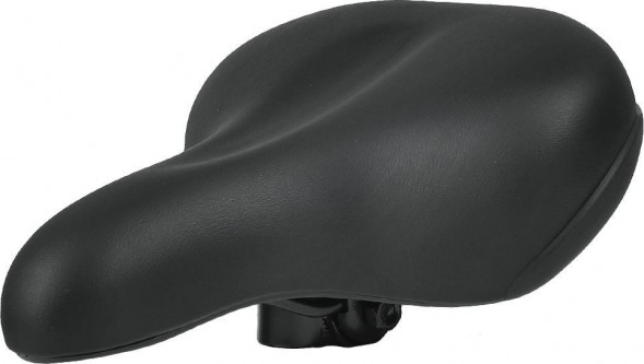 Аксессуары для велосипедов JOY KIE Седло DS-2417 MTB 260*170mm, 620гр,комфорт,эластомер,черное H000010719