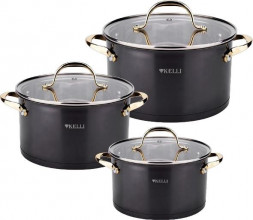 Набор кастрюль KELLI KL-4722