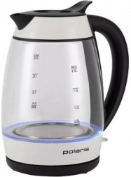 Чайник POLARIS PWK-2092СGL белый/черный