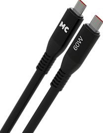Кабель MORE CHOICE (4620202554529) K83aa USB 3.0A PD 60W для Type-C Type-C - 1 м , черный
