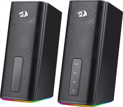 Акустика REDRAGON (71987) Connie черный,20 Вт,RGB,AUX+BT черный