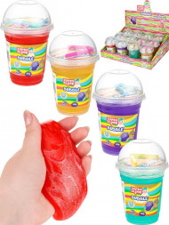 Игрушка NO NAME Слайм с игрушкой (6,5х11,5х7,5см; 160г/шт)в шоу-боксе, цв.микс, кратно 12 (Арт. ИСМ-5000)