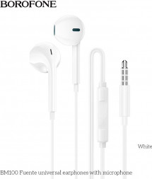 Наушники BOROFONE (6941991121722) BM100 White