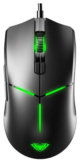 Компьютерная мышь проводная AULA F820 черный