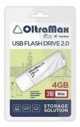 USB флэш-накопитель OLTRAMAX OM-4GB-310-White