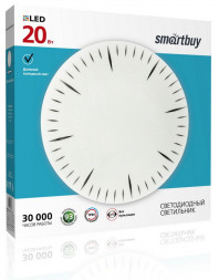 Светильник SMARTBUY (SBL-Clock-20-W-6K) 20W/6000К
