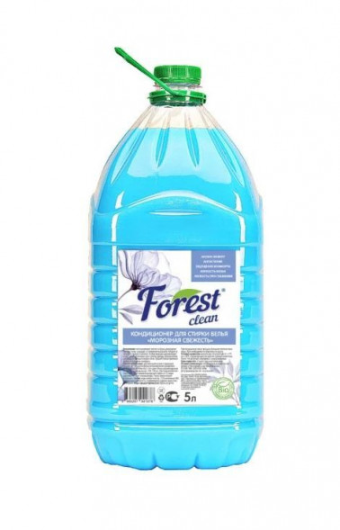 Кондиционер для белья FOREST CLEAN Кондиционер для стирки белья &quot;Морозная свежесть&quot; 5 л
