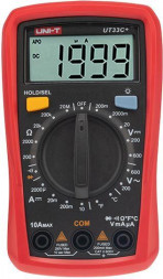 Мультиметр UNI-T (13-0057) Портативный мультиметр UT33C+