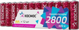 Аккумулятор КОСМОС KOCR6NIMH2800mAh12S фуксия