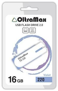 USB флэш-накопитель OLTRAMAX OM-16GB-220-фиолетовый