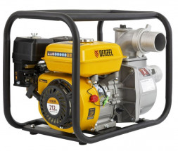 Мотопомпа DENZEL PX-80 Мотопомпа бензиновая для чистой воды 99202