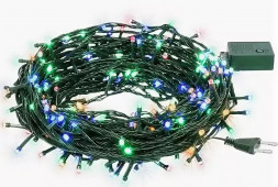 Электрогирлянды VEGAS 55061 Электрогирлянда Нить 100 разноцвет. LED ламп 10м (2)
