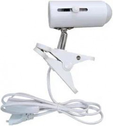 Светильник на прищепке ECOLA APF7GQEAY base E14 Белый белый