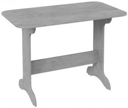 Стол обеденный BONMEBEL Стол обеденный Августа ателье светлый (1 пак.)