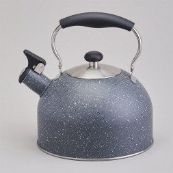 AGNESS ЧАЙНИК СО СВИСТКОМ 2,5 Л, СКЛАДЫВАЮЩАЯСЯ РУЧКА, ИНДУКЦИОН. ДНО 937-915