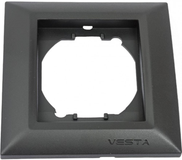Рамка VESTA-ELECTRIC (FRM010102GRA) Roma ,графит