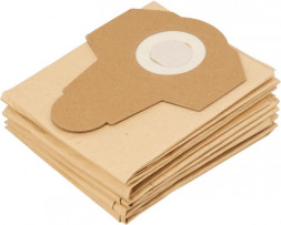 Комплект DENZEL Комплект мешков одноразовых для пылесосов Denzel RVC20, RVC30, LVC20, LVC30, 5 шт. 28216