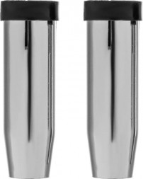 Газовое сопло DENZEL Сопло газовое 16, длина 57мм, 2 шт для MIG горелки тип 24 93647