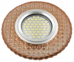 ЭЛЕКТРИКА FAMETTO (UL-00003885) DLS-L143 GU5.3 GLASSY/LIGHT TEA