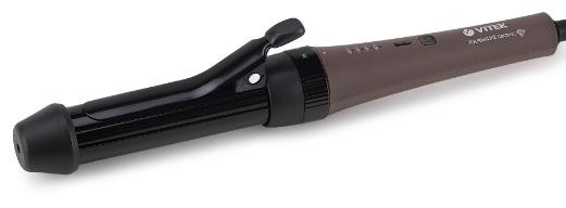 Электрощипцы VITEK VT-2521 (MC) черный/коричневый