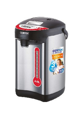 Термопот CENTEK CT-0081 черный нержавека 4л