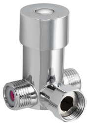 Переходник МАК 0856 Переходник-кран 1/2 для регулировки температуры воды для смесителей и кранов на одну воду