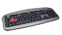 Клавиатура A4TECH KB-28G USB серый/черный игровая