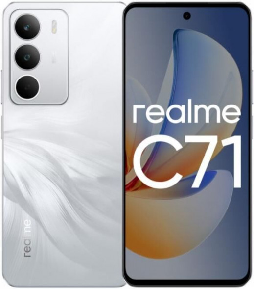 Смарфтон REALME C71 RMX5303 6/128Gb White (6941764467095) REALME C71 RMX5303 6/128Gb White (6941764467095)