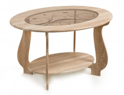 Стол журнальный БИТЕЛ СЖ-25 Дуб Сонома, Р-4