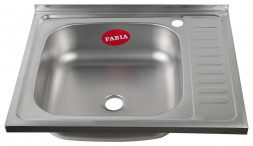 Мойка накладная FABIA м00007 Мойка 50 х 60 см левая