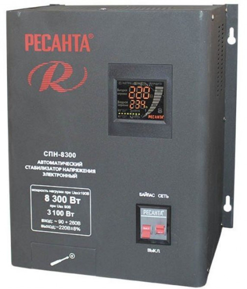 Стабилизатор напряжения РЕСАНТА СПН-8300