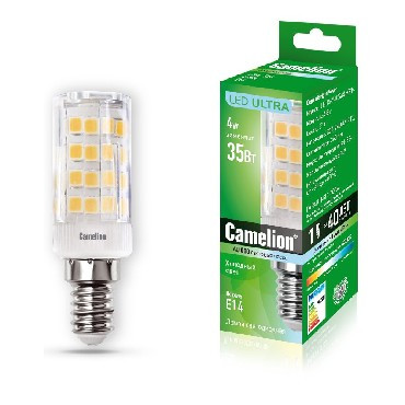 Лампа CAMELION (13156) LED4-S105/845/E14 (Эл.лампа светодиодная 4Вт 220В)