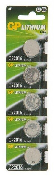 Элементы питания MINAMOTO CR2016/5BL