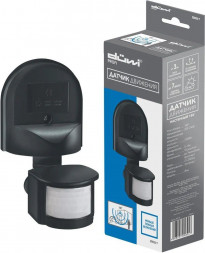 Датчик движения DUWI 25824 7 Датчик движения настенный, DD-01, черный