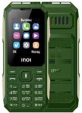 Телефон мобильный INOI 106Z Khaki (2 SIM)