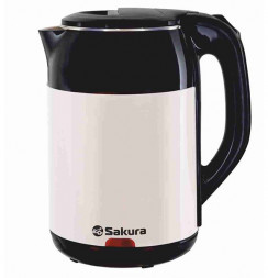 Чайник электрический SAKURA SA-2168BW (1.8) черн/бел