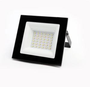Прожектор ULTRAFLASH (15125) LFL-3002 C02 черный (LED SMD прожектор, 30 Вт, 230В, 6500K)