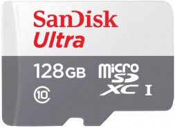 Карта памяти SANDISK Ultra MicroSDXC 128GB SDSQUNR-128G-GN6MN