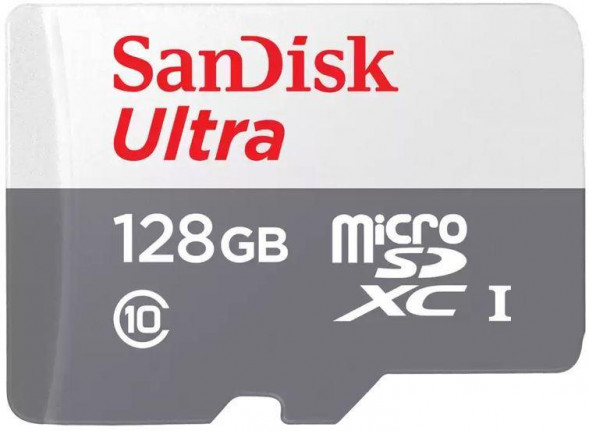 Карта памяти SANDISK Ultra MicroSDXC 128GB SDSQUNR-128G-GN6MN