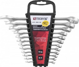 THORVIK W3S12PR Набор ключей гаечных комбинированных серии ARC на держателе, 6-22 мм, 12 предметов